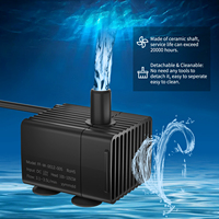 Pompe à eau submersible ultra-silencieuse 12V CC avec tuyau de refoulement personnalisable en plastique technique pour usage domestique familial