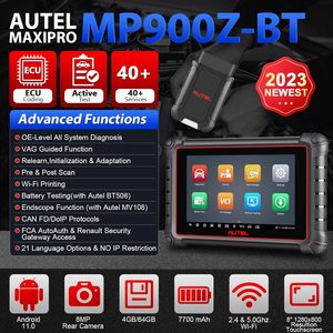 Mise à niveau des services MP808S/MS906BT/MP808BT PRO 40 + Codage ECU Android 11 CAN FD/DoIP Wi-Fi Print Autel Scanner MaxiPro MP900Z-BT - Product Image 2