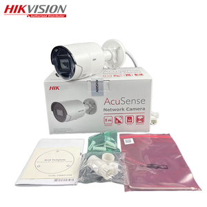 Caméra réseau mini-bullet fixe Hikvision originale 4K AcuSense <span class=keywords><strong>DS</strong></span>-<span class=keywords><strong>2CD2086G2</strong></span>-IU alimentée par DarkFighter avec microphone intégré IP67 - Product Image 4