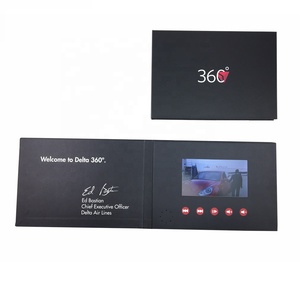 Brochures vidéo à couverture rigide avec écran LCD de <span class=keywords><strong>5</strong></span> pouces A5, qualité d'impression élevée - Product Image 5