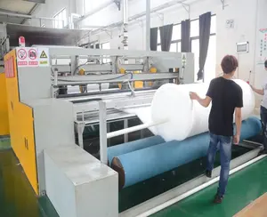 Machine à ouate à liaison thermique en polyester doux avec filtre à Air