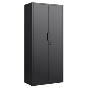 Archivadores Metálicos de Diseño Moderno con Paneles Metálicos, <span class=keywords><strong>Estantes</strong></span> Ajustables y 2 Cajones <span class=keywords><strong>para</strong></span> <span class=keywords><strong>Oficina</strong></span> en Casa, Dormitorio, Sala de Estar, Taller - Product Image 4