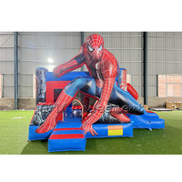 Trampoline gonflable Spiderman sur mesure pour usage commercial à vendre