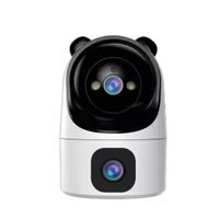 Caméra miniature d'intérieur PIX-LINK avec moniteur de 5 pouces, vision nocturne, alerte de mouvement, audio bidirectionnel pour chambre à coucher, chambre d'enfant