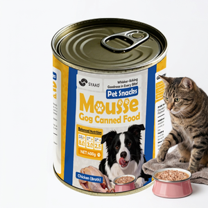 Alimento Húmedo Fresco para Gatos al por Mayor, Snacks Ecológicos para Gatos, Venta al por Mayor de Fábrica China, Alimento Enlatado para Gatos de Primera Calidad 400G - Product Image 1