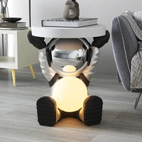 Nouveau Style ASTRONAUTE décoration salon astronaute lumière luxe armoire table ornements Résine Astronaute Statue Sculpture