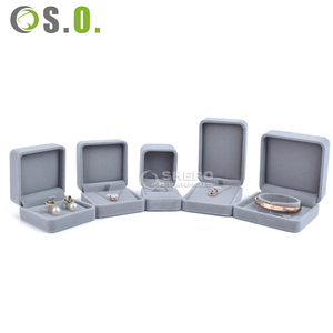 High Quality Velvet Jewelry Box Set for <b>Ring</b> Necklace Pendant Multiple Colors Available for Jewelry <b>Storage</b> And Display - Product Image 5