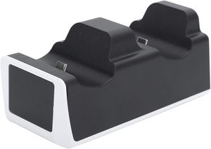 แท่นชาร์จแบบมีสายพร้อมไฟ LED คู่สำหรับจอยไร้สาย PS5 ขายส่ง - Product Image 5