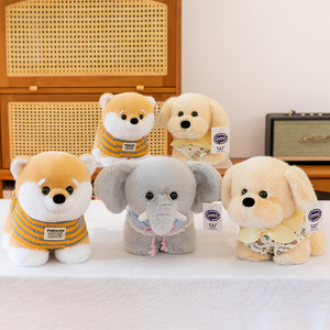 Juguetes de peluche al por mayor de perros <span class=keywords><strong>salchicha</strong></span> Dachshund y nutrias de estilos variados, ideales para máquinas expendedoras y regalos para bebés. - Product Image 2