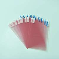 Protection d'écran universelle transparente anti-traces de doigts et anti-rayures en PET souple à couverture intégrale de 0,18 mm d'épaisseur pour écrans de 7 à 10 pouces