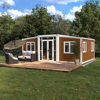 Maison conteneur extensible moderne de luxe, norme australienne, 20, 30 ou 40 pieds, 3 chambres, préfabriquée et modulaire pour l'habitation en Australie