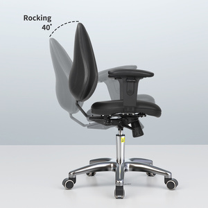 ESD chống tĩnh PU j99f da phòng thí nghiệm ghế bụi-miễn phí hội thảo Lift xoay Rocking tính năng cho trường học hiện đại sử dụng kho - Product Image 2