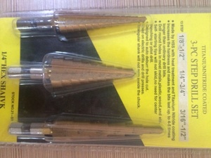 Jeu de forets étagés <span class=keywords><strong>HSS</strong></span> à tige hexagonale métrique 3 pièces en usine pour forets encastrés en métal R Trough - Product Image 5