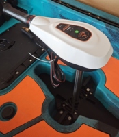 Kayak gonflable Yak Outdoors de 4 m avec moteur électrique, hélice de 35 livres, durable, écologique, pour la pêche, l'élevage et les activités nautiques en plein air