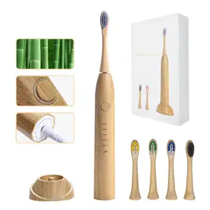 Best Selling Recyclable Customized Logo Organic Whitening Adult Bamboo Toothbrush