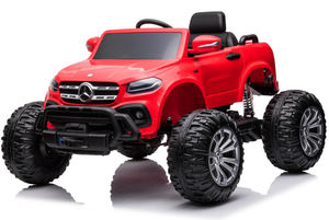Coche Eléctrico con Licencia Oficial Mercedes-Benz Monster Truck 4WD con Control Remoto 2.4G, Ruedas Enormes, Batería Recargable, para Niños de 2 a <span class=keywords><strong>4</strong></span> Años, <span class=keywords><strong>MP4</strong></span> - Product Image 3