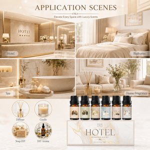Ensemble d'huiles parfumées 100% naturelles de qualité supérieure pour diffuseur, bougie, fabrication de parfums <span class=keywords><strong>et</strong></span> de savons - Product Image 4