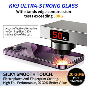 ฟิล์มกระจกนิรภัย OEM KK9 สำหรับ iPhone 18/18Pro/18 Pro Max รุ่นใหม่ ความแข็ง 9H+ ป้องกันการกระแทก ฟิล์มใส - Product Image 2