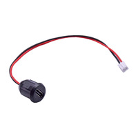 Konektor USB Type C Bulat untuk Panel, Soket USB C, Kabel Pengisi Daya