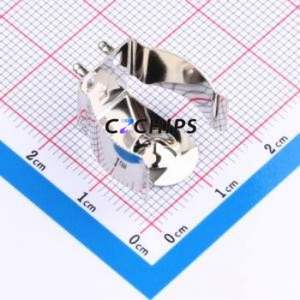 MY-18650-01 Button & Strip Battery Connector Through hole Connector Contact / Elastic Accessory 18650 Manganese Steel Nickel - Product Image 1