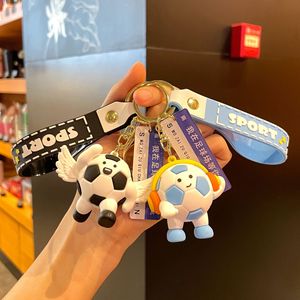 Nouveauté : Porte-clés de football léger en acrylique, portable, tendance et coloré pour les voyages - Product Image 3