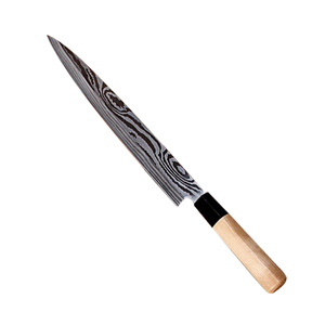 Ensemble de couteaux de cuisine <span class=keywords><strong>japonais</strong></span> pour Sushi couteau de Chef multifonctionnel à motif damas avec manche en <span class=keywords><strong>bois</strong></span> - Product Image 4