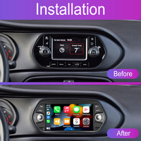 Lecteur vidéo de voiture pour FIAT TIPO EGEA 2015-2017, autoradio Android, Car-play, GPS, navigation, unité principale