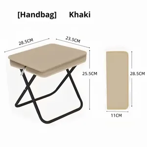 Sgabello Pieghevole Portatile <span class=keywords><strong>2026</strong></span> per Esterni, a Forma di Astuccio, per Campeggio, Metropolitana, Treno, Senza Seduta, Mini Sgabello Estensibile - Product Image 4