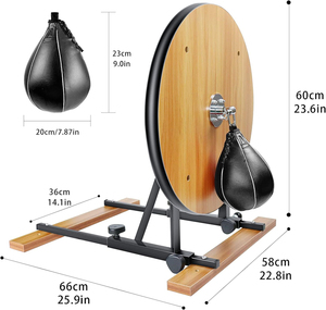 Sac d'entraînement de <span class=keywords><strong>boxe</strong></span> à vitesse réglable pour hommes et femmes <span class=keywords><strong>Kit</strong></span> de plate-forme avec sac de vitesse - Product Image 2