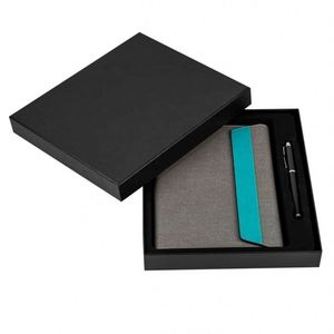 Hot Sale A5 PU <b>Leather</b> Ring <b>Binder</b> Planner Agenda Journal Notebook Set Business Gift with Pen - Product Image 4