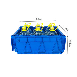 19 Gallon Lockable Storage Totes with Lids Heavy-Duty Durable <strong>Stackable</strong> Containers Plastic <strong>Crates</strong> - Product Image 2