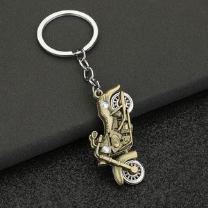 Porte-clés de moto réaliste en forme de roue, pendentif en métal pour motards et cadeaux promotionnels - Product Image 3