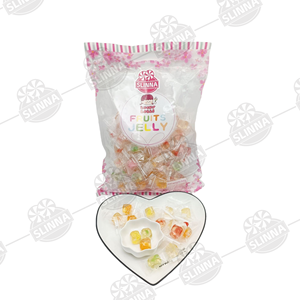 Bonbons Gélifiés aux Fruits Mixtes en Gros, <span class=keywords><strong>Halal</strong></span>, Multi-saveurs, Bonbons Cristallins Doux, Emballage Individuel pour Fêtes - Product Image 1