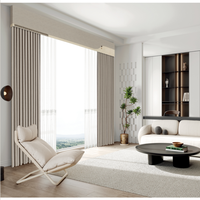 Cortina opaca para ventanas Cortinas opacas de diseño de lujo para sala de estar