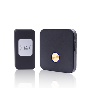 กระดิ่งไร้สายแบบชาร์จไฟได้ระยะเวลาสแตนด์บายยาวนาน300เมตรตัวรับสัญญาณ1ตัว + เครื่องส่งสัญญาณ1ตัวสำหรับโรงแรมโรงเรียนโรงพยาบาลแบตเตอรี่ - Product Image 2