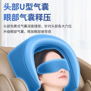Fauteuil de massage intelligent pour le corps entier, automatique, sans rail, en cuir PU, fauteuil de salon avec télécommande, fonction musicale temporisée - Product Image 3