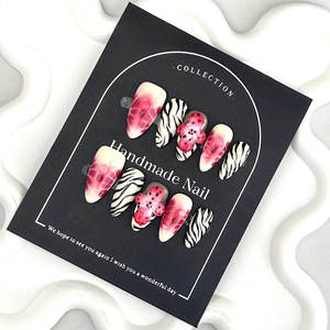 European and American Wholesale High-End ABS Full Cover Hand-Carved Press-On <strong>Nails</strong> with Almond 3D Design Styling for Fingers - Product Image 6