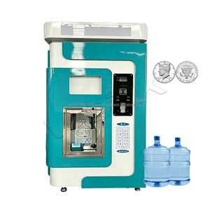 Distributeur d'eau automatique à osmose inverse de forme carrée, 24h/24 sans surveillance, 400 GPD, paiement multiple, filtration 11 étapes, UV - Product Image 1