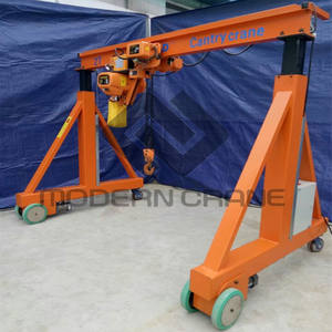 Mini grue à portique mobile Grue à <span class=keywords><strong>portail</strong></span> de 5 tonnes avec palan électrique à vendre - Product Image 3