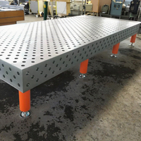 Système de serrage en acier série 28, nouvelle plateforme de travail, table de soudage 3D flexible avec gabarits de soudage