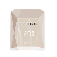 Nouvelle arrivée, sécheuse à gel pour ongles portable sans fil rechargeable professionnelle de haute qualité 96W, lampe à LED UV pour ongles
