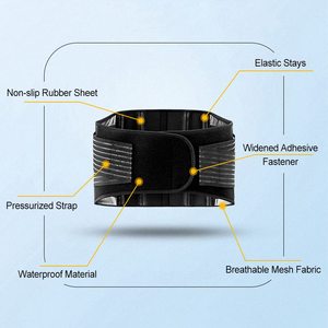 Chất Lượng Cao Có Thể Điều Chỉnh Tập Thể Dục Eo Hỗ Trợ Vành Đai Thể Thao Tập Thể Dục Eo Ban Nhạc Cho Bụng Bảo Vệ Và Trọng Lượng Giảm Cân - Product Image 5
