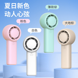 Portable <b>Mini</b> Turbine <b>Fan</b> 3.0 High Speed Rechargeable Foldable Handheld With Brushless Motor Long Battery Life - Product Image 2