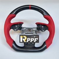 Volant en fibre de carbone avec logo personnalisé RPPF pour Acura TL 2009-2014/2016-18ILX/2010-13ZDX/2013-18RDX