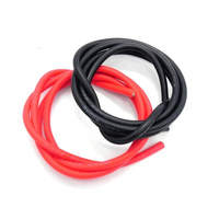 Cable de Silicona Súper Suave de Alta Temperatura, Aislado, de Cobre Estañado Fino de 0.08TS, 4AWG/6AWG/8AWG, Precio Bajo