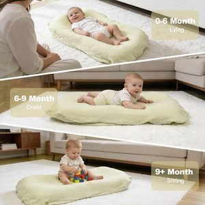 Nid de bébé portable lavable, coussin de soutien doux pour nourrisson, nid de voyage pour le repos de bébé - Product Image 2