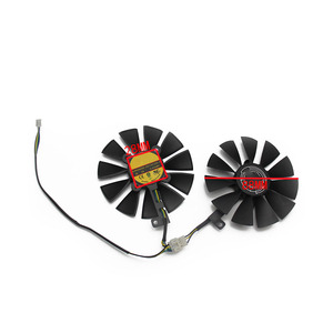 พัดลมระบายความร้อน4Pin RX470 RX570 FDC10U12S9-C 88มม. สำหรับ arez Asus <span class=keywords><strong>Radeon</strong></span> <span class=keywords><strong>RX</strong></span> <span class=keywords><strong>470</strong></span> 570 580 EXPEDITION OC กราฟิกการ์ด - Product Image 3