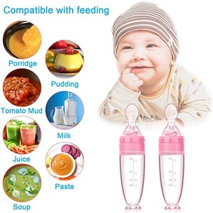 <span class=keywords><strong>Biberon</strong></span> cuillère en silicone pour bébé, distributeur d'aliments pour nourrissons de 0 à 24 <span class=keywords><strong>mois</strong></span> avec base de maintien pour la distribution et l'alimentation - Product Image 6