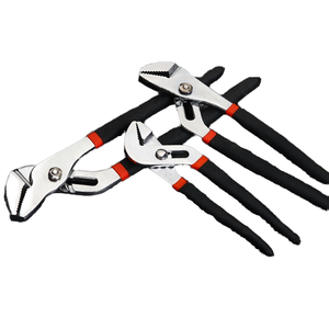 Eastman Llave para bomba de agua y alicates de junta deslizante DIY OEM de 7, 10 y 12 pulgadas con mordaza dentada y mango de plástico de agarre suave - Product Image 1