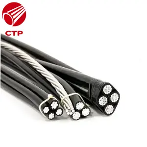 Aluminium Cable Steel Reinforced ACSR Overhead Aerial Cable Electric Wire Factory Direct Supply, OEM Service